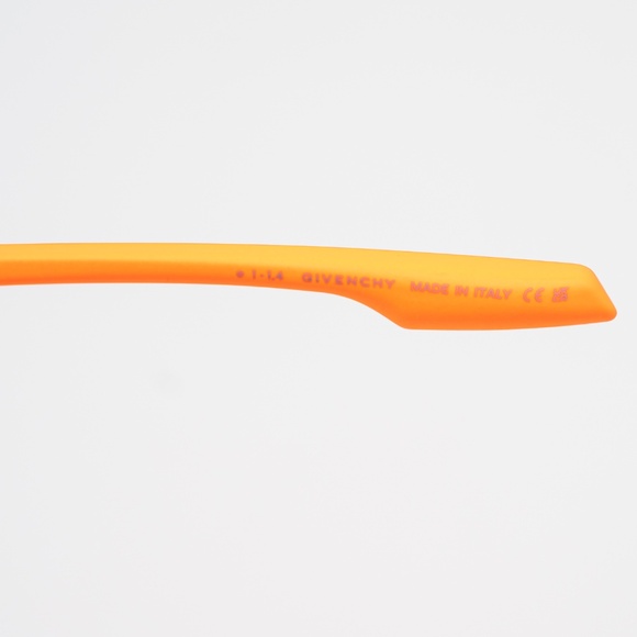 Givenchy Eyewear Giv Cut Shield Sunglasses GV40049U 43C Orange Unisex - Picture 7 of 10